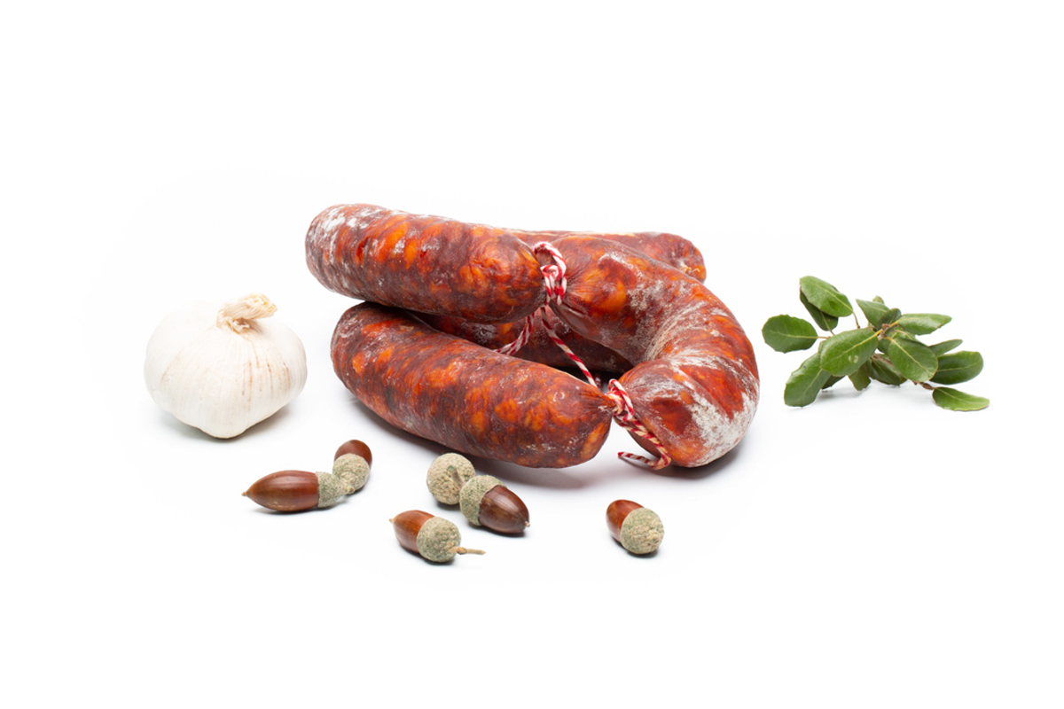 Longaniza ibérica bellota chorizo