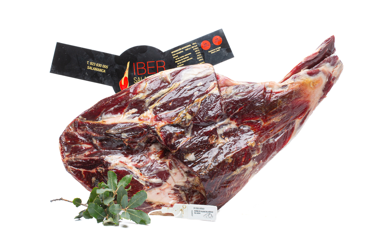CENTRO DE JAMÓN DE CEBO IBÉRICO 50% RAZA IBÉRICA