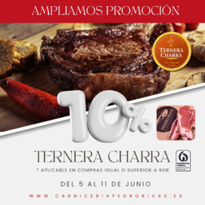 Promo 10% ternera charra